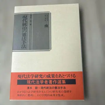 현대 통치의 헌법적 방법