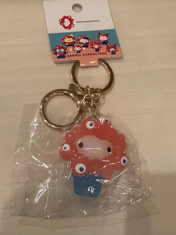 산리오 미야쿠미야쿠 클리어 키링 헬로키티