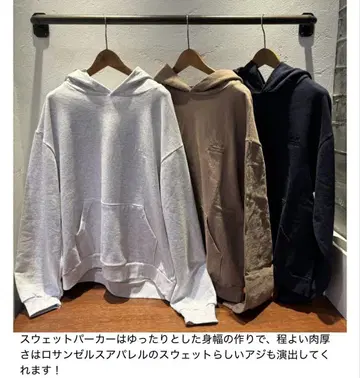 로스앤젤레스 어패럴 유나이티드 애로우즈 별주 후드티 맨투맨