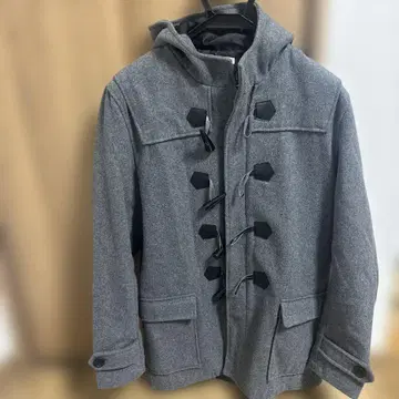 Nylaus 그레이 더플 코트 M 사이즈