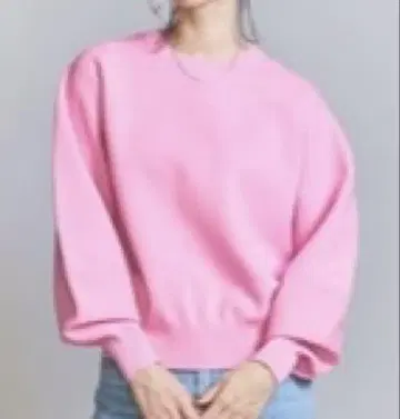 BEAUTY&YOUTH 미라노리브 볼륨 슬리브 니트 풀오버 새상품