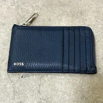 BOSS 네이비 코인 케이스 카드 케이스