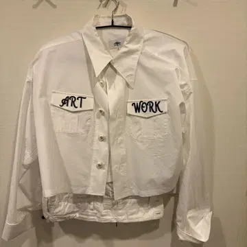 BECOME TREE ART WORK 크롭 자켓 셋업