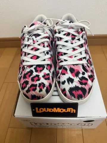 LOUDMOUTH 레오파드 무늬 스니커즈