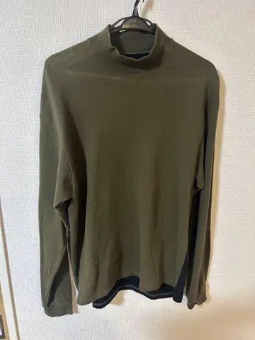 EURO KENVY 올리브 하이넥 L