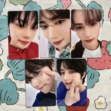 BTS FC MOAZONE 팬미팅 한정판 혜택 트레이딩 카드 5장