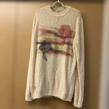 새상품급 SCOTCH & SODA 남성용 자수 긴팔 니트 스웨터