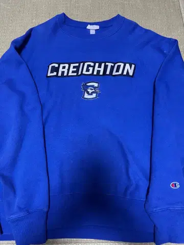 00s Champion 맨투맨 리버스 위브 파랑