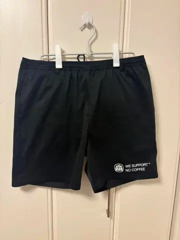 클럽하우스 NO COFFEE CLUBHAUS 블랙 팬츠