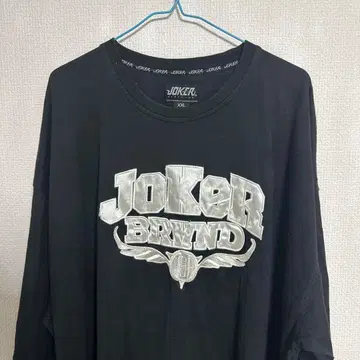 JOKER 브랜드 블랙 T셔츠