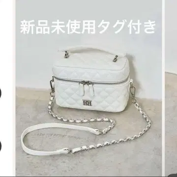 다리치 퀼팅 숄더 미니백