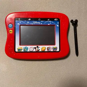 Disney 태블릿형 완구 빨간색