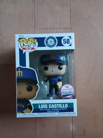 미개봉 Funko POP! 루이스 카스티요 마리너스 MLB