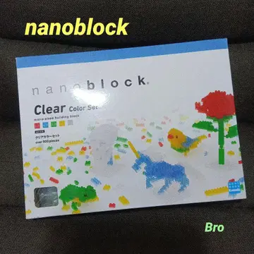 나노블럭 클리어컬러 세트 초레어 (미사용 새상품)