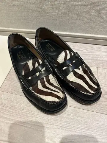 G.H.Bass 제브라 패턴 로퍼