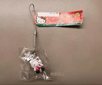 레어 [ 지역 한정 키티 ] 크리스마스 부츠 끈 스트랩