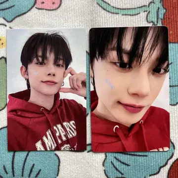 TXT FC MOAZONE 팬미팅 한정판 혜택 영준 트레이딩 카드 2장