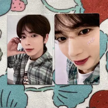 TXT FC MOAZONE 팬미팅 한정판 혜택 태현 트레이딩 카드 2장