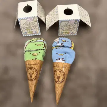 스밋코구라시 아이스크림 콘 양말 세트