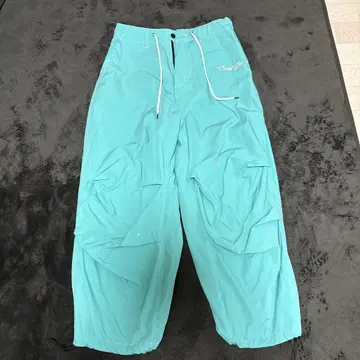 GALFY CRUTCH BRAND 스카이블루 카고 팬츠 남성용 L