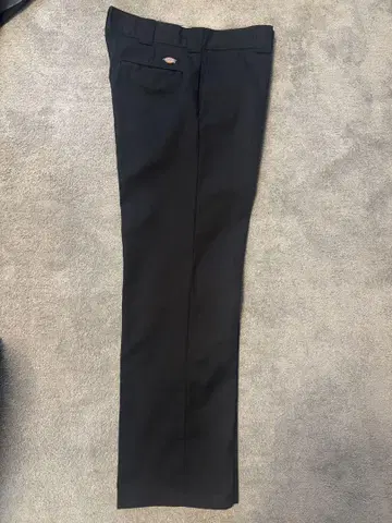 DICKIES SLIM STRAIGHT WORK PANT 873 블랙