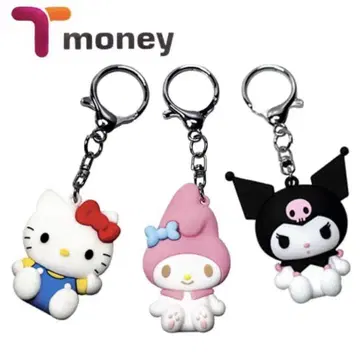 한국 한정판 Tmoney 산리오 키링 쿠로미 T머니