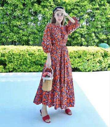 [ 미사용 ] Kate Spade 버터플라이 모티브 원피스