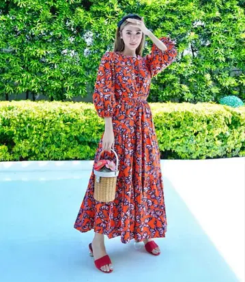 [ 미사용 ] Kate Spade 버터플라이 모티브 원피스