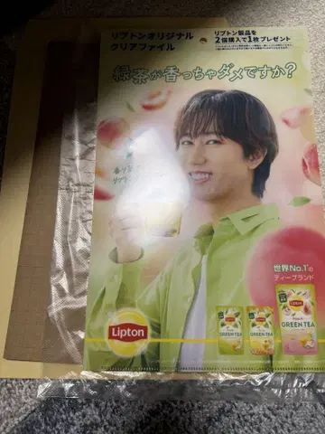 립톤 아베 료헤이 클리어 파일 1장