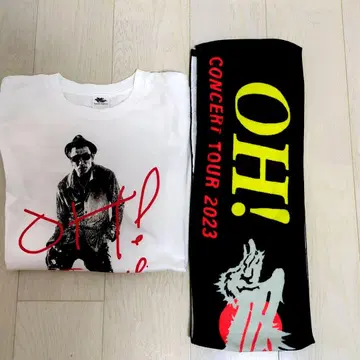 나가부치 츠요시 T셔츠 M/타월 2023 OH!
