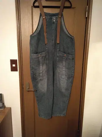 넉넉한 데님 살로펫 나일론 스트랩 포함