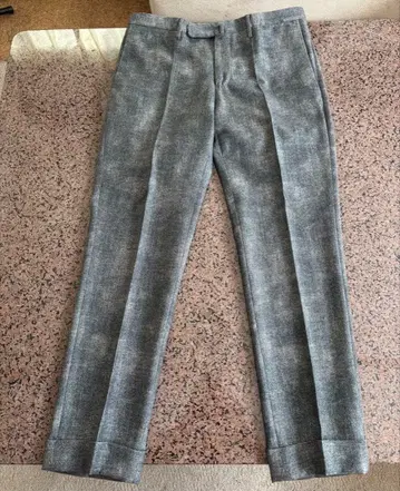 INCOTEX 인코텍스 사이즈 46 그레이(패턴 있음) 슬랙스 진품!