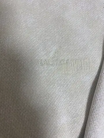 레어 NAUTICA 베이지 맨투맨