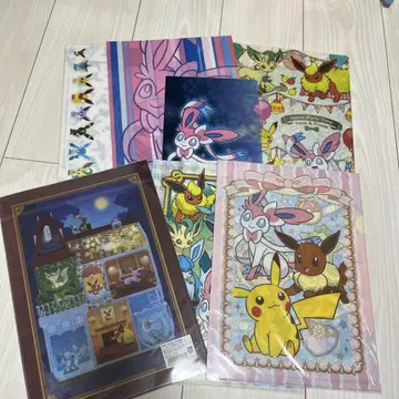 미개봉 부즈 님피아 이브이 등 클리어 파일 7장 세트