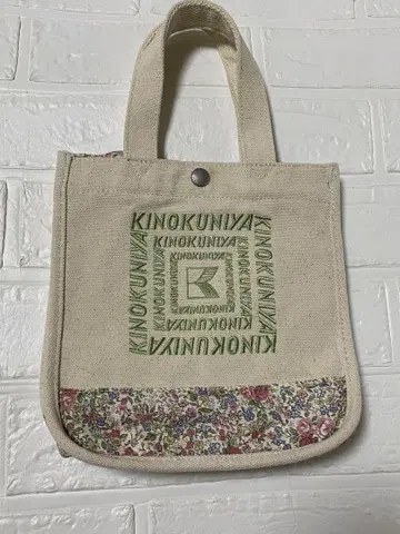 기노쿠니야 KINOKUNIYA 로라 애슐리 토트백 미니토트 한정판