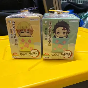 히카케 피규어 2체 세트 아가츠마 젠이츠 카마도 탄지로