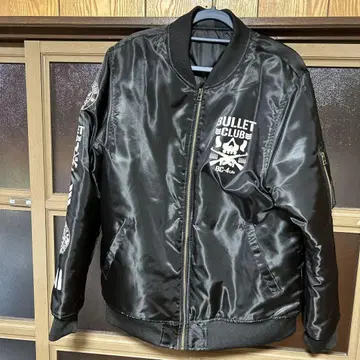 BULLET CLUB MA-1 자켓 블랙
