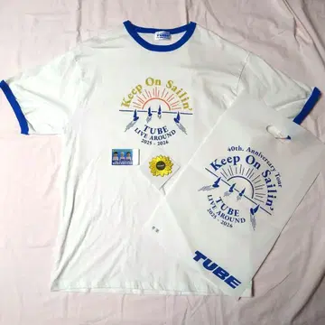 TUBE KeeponSailin' LIVE 2025-2026 셔츠 XL