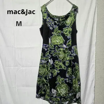 mac&Jac [M] 슬리브리스 원피스 플라워 꽃무늬