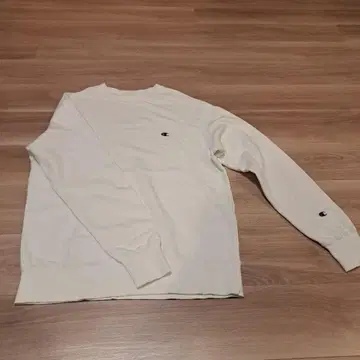 Champion 화이트 맨투맨 크루넥 XL