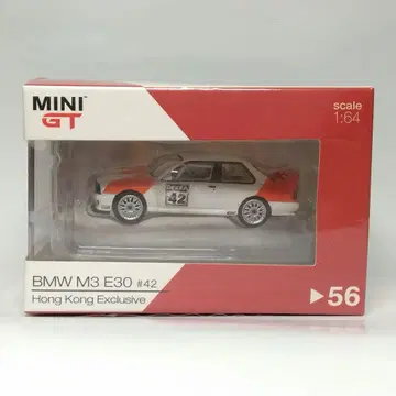 MINI GT 1/64 BMW M3 E30 42 홍콩 한정판