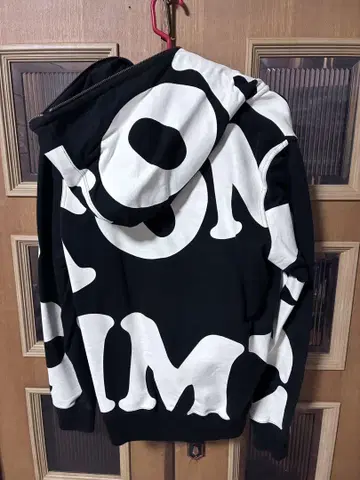 Tommy 더블 지퍼 후드티 남성용 M