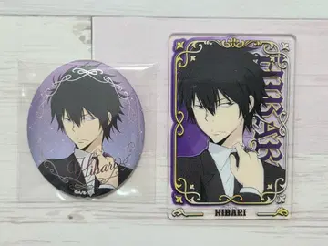 가정교사 히트맨 REBORN! 히바리 쿄야 스탯 카드 캔뱃지