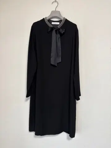 파비아나 필리피 블랙 모니레 원피스