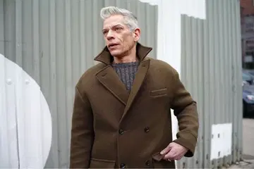 멘테넌트 MAINTENANT 더블 브레스트 코트 제이 사바티노