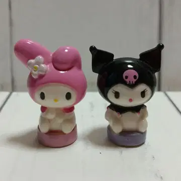 마이멜로디 쿠로미 산리오 캐릭터 피규어 2개 세트