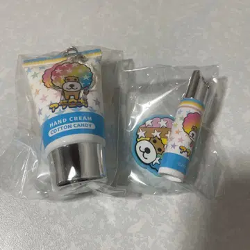 산엑스 레전드 캐릭터 핸드크림 립크림 아프로견