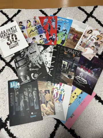 AAA PARTY MAGAZINE 회보지 묶음 판매