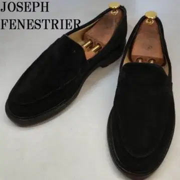 JOSEPH FENESTRIER 로퍼 슬립온 10 스웨이드 블랙