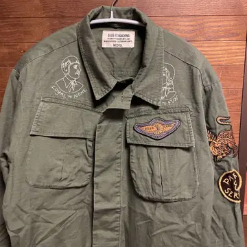 DEUS EX MACHINA 밀리터리 자켓 MEDIUM